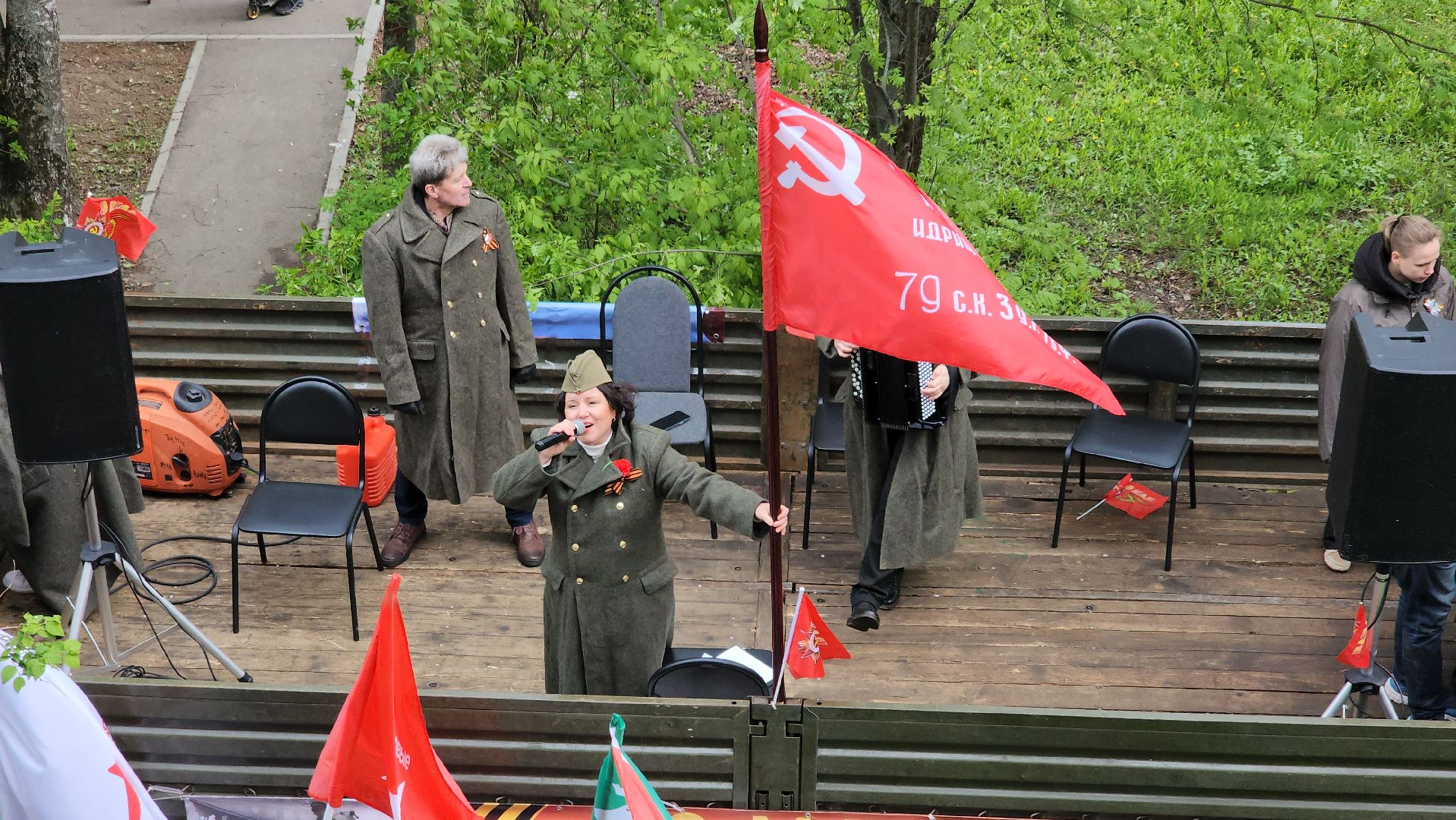 праздник, День Победы, ветераны ВОВ, Лосино-Петровский, 9 мая, ветераны,