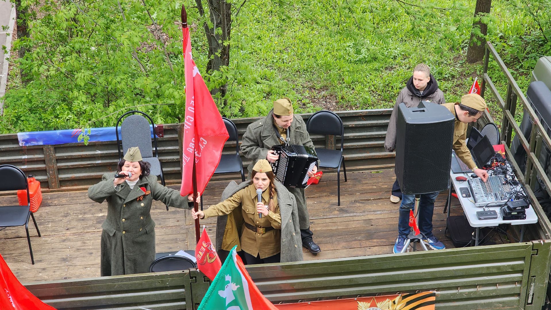 праздник, День Победы, ветераны ВОВ, Лосино-Петровский, 9 мая, ветераны,