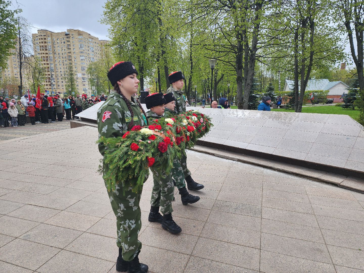 митинг памяти, ветеран вов, мытищи,