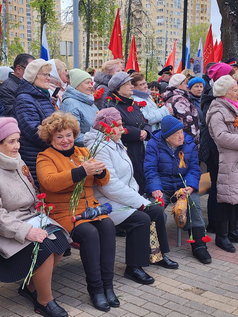 митинг памяти, ветеран вов, мытищи,