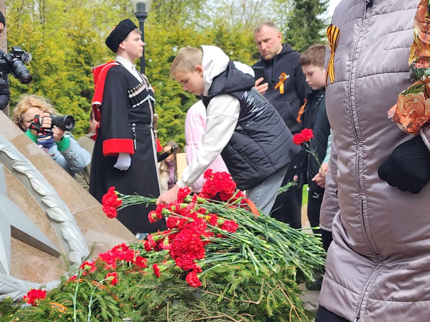 митинг памяти, ветеран вов, мытищи,