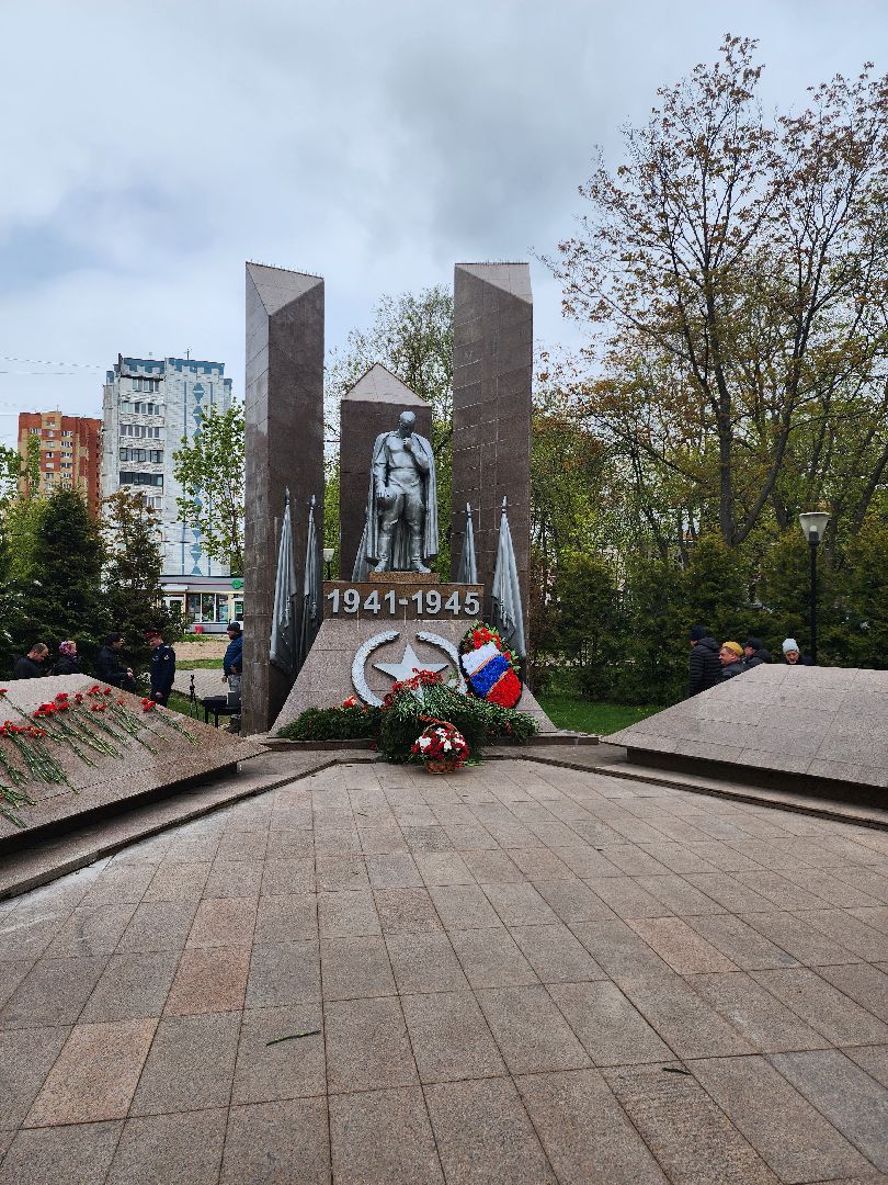 митинг памяти, ветеран вов, мытищи,