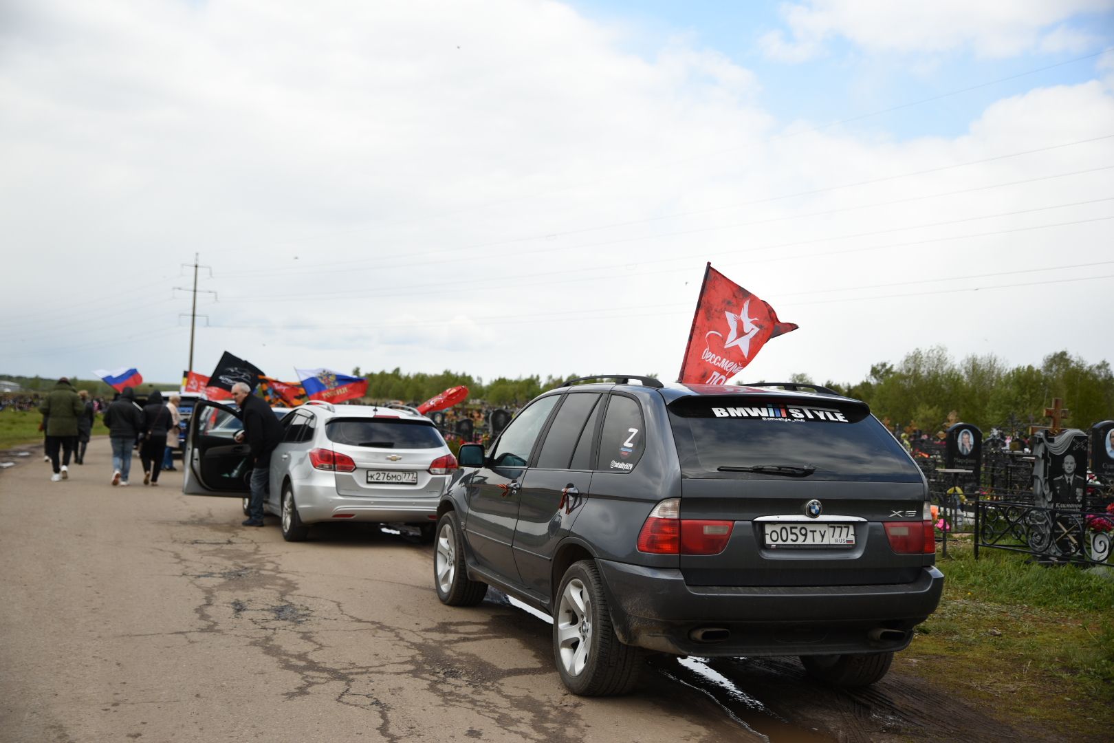 Луховицы, День Победы, Бессмертный полк, Автопробег,
