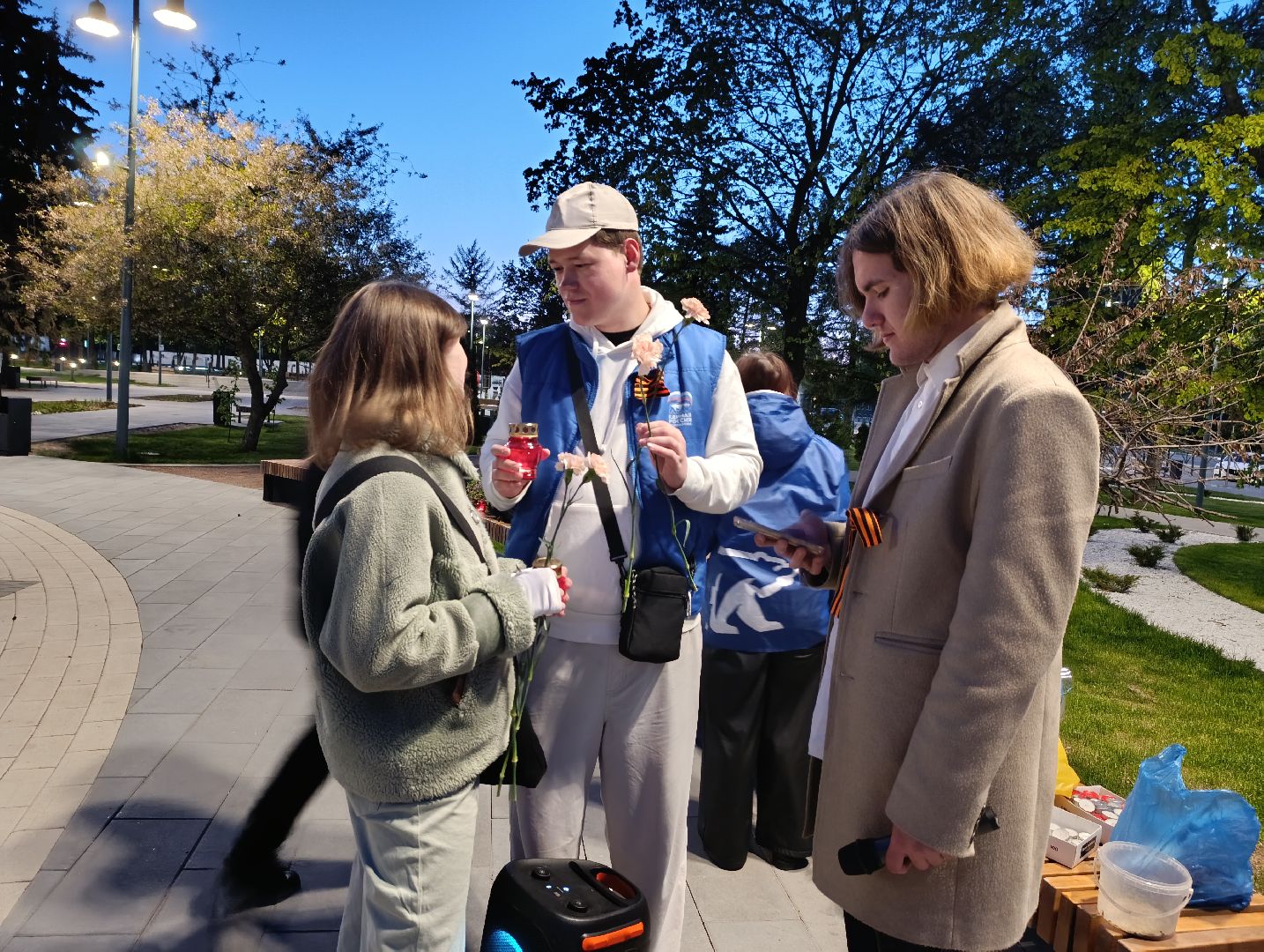 Бронницы, Свеча памяти, День победы, Акция в день победы,