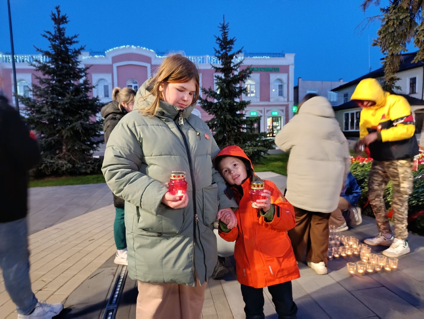 Бронницы, Свеча памяти, День победы, Акция в день победы,