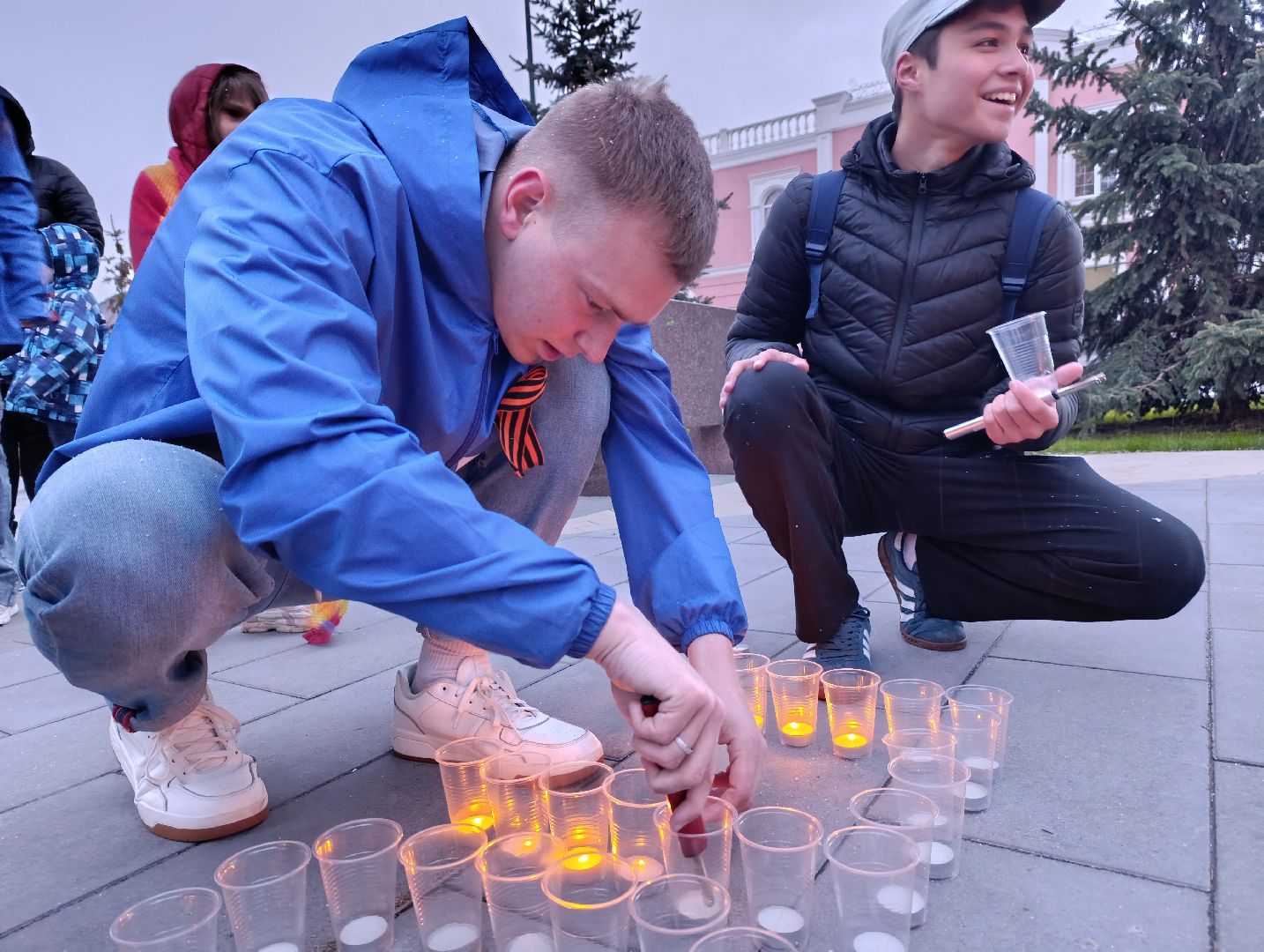 Бронницы, Свеча памяти, День победы, Акция в день победы,