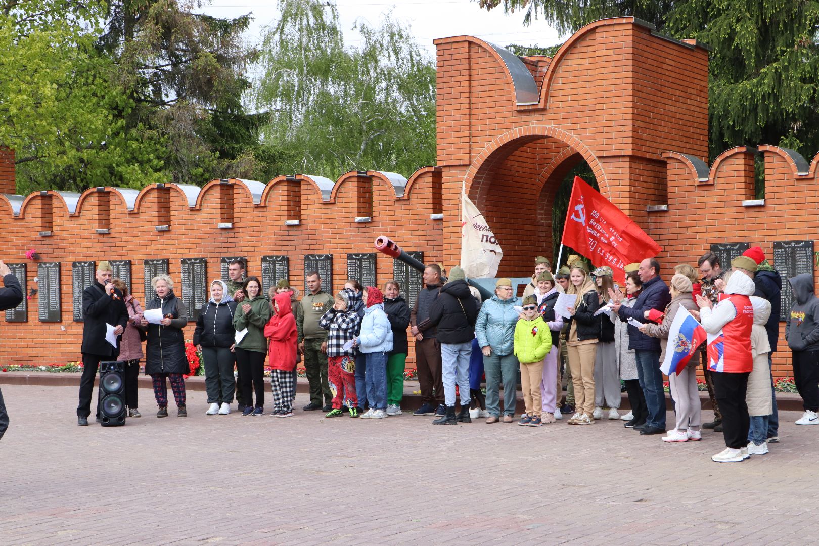 день победы, 9 мая, Серебряные Пруды, автопробег, Бессмертный Полк,