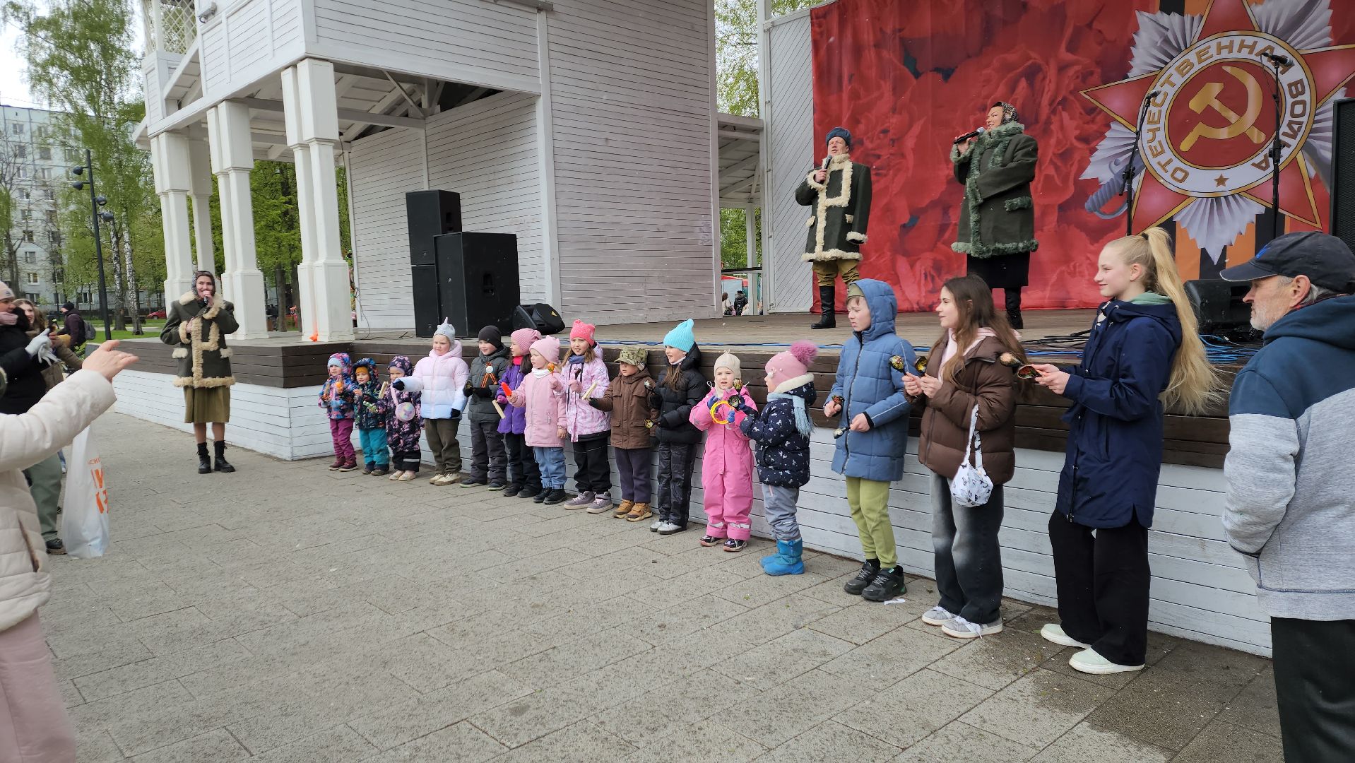 пушкино, день победы, праздник, интерактивная игра, дети,