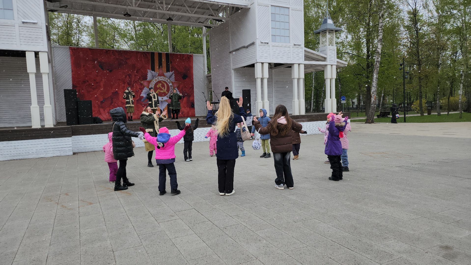 пушкино, день победы, праздник, интерактивная игра, дети,