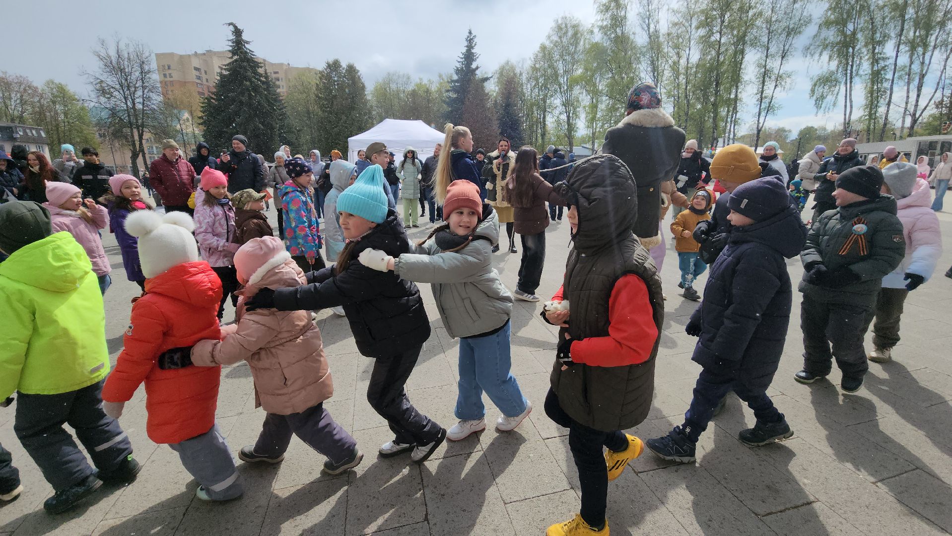 пушкино, день победы, праздник, интерактивная игра, дети,