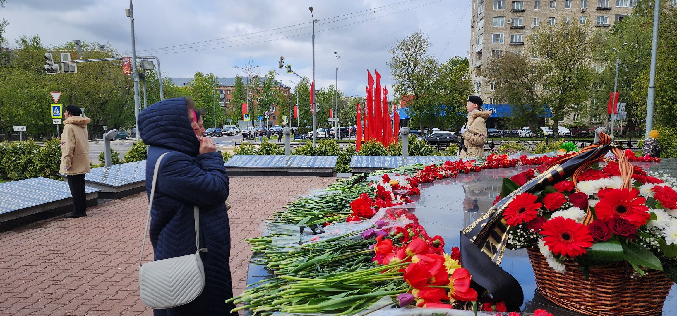Пост 1, Обелиск Славы, Домодедово, день победы,