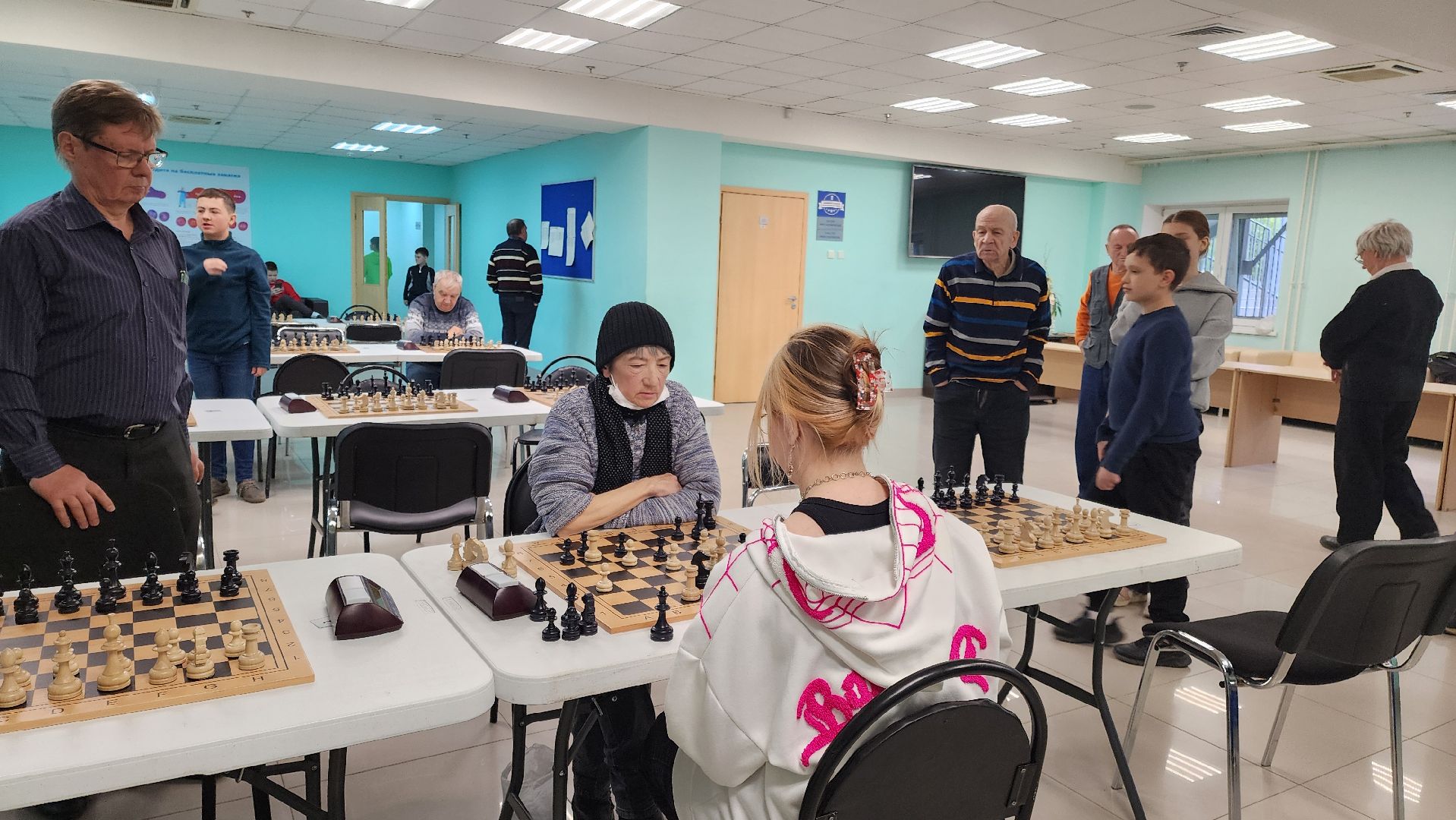 Подольск,День Победы, Шахматы, спорт,