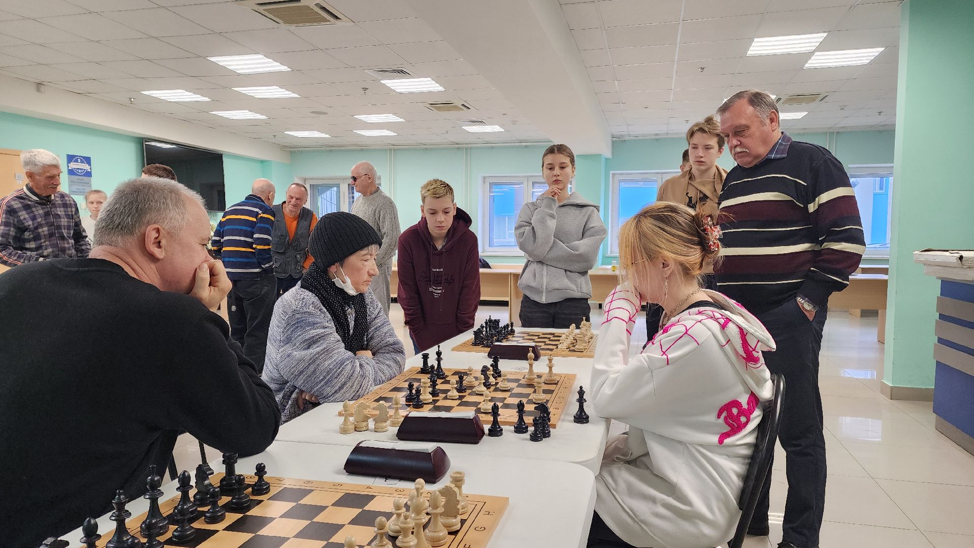 Подольск,День Победы, Шахматы, спорт,