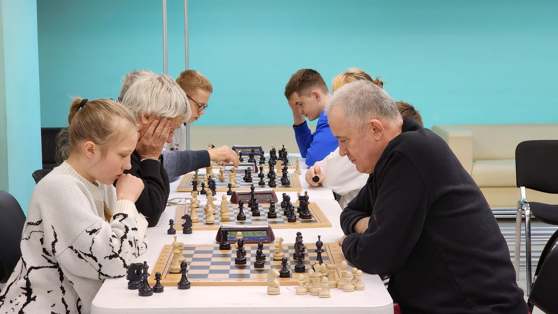 Подольск,День Победы, Шахматы, спорт,