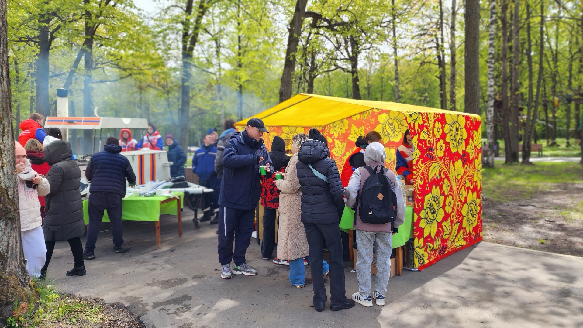 ступино, день победы, солдатская каша,