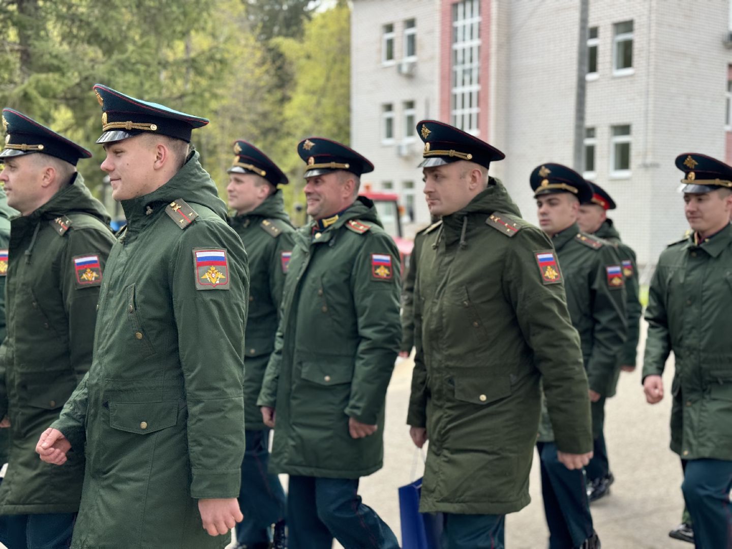 военнослужащие, день победы, Марш,