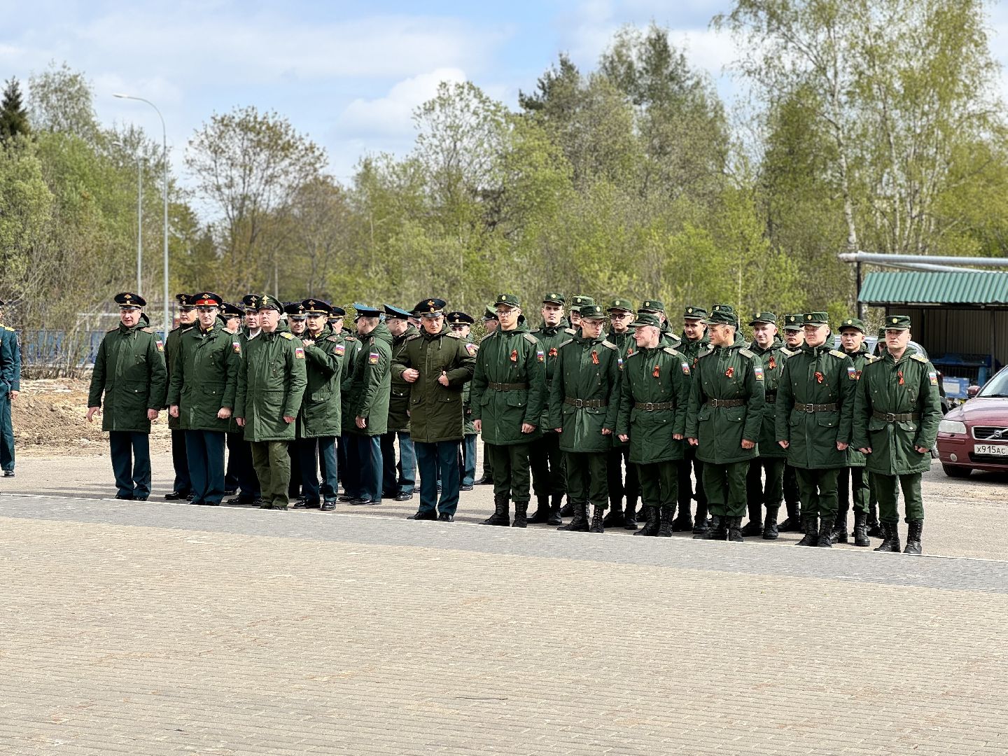 военнослужащие, день победы, Марш,