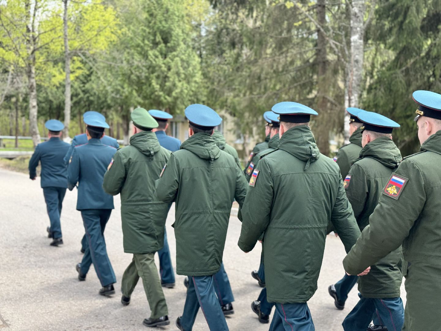 военнослужащие, день победы, Марш,