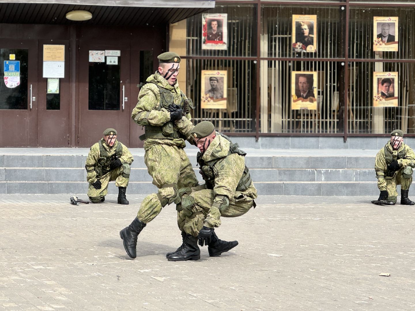 военнослужащие, день победы, Марш,
