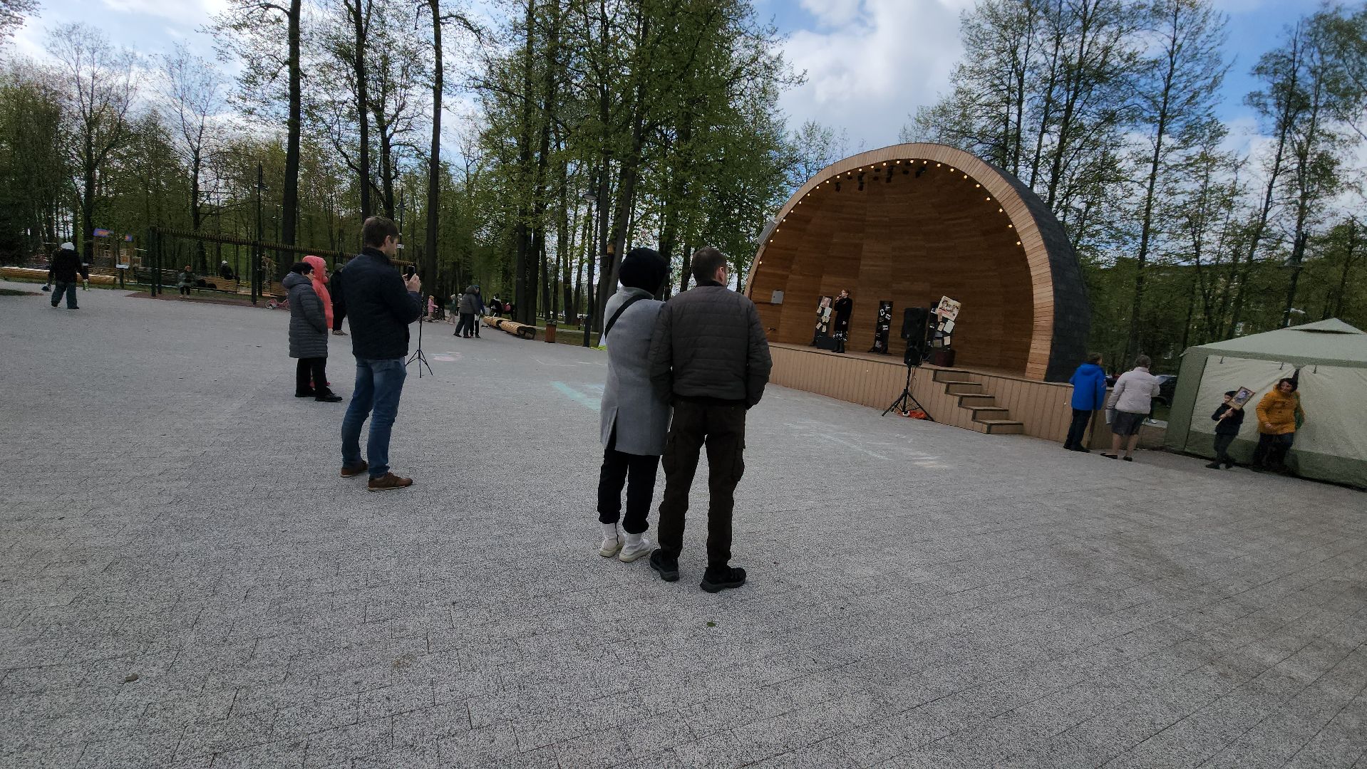 9 мая, Концерт, бессмертный полк,Лобня,