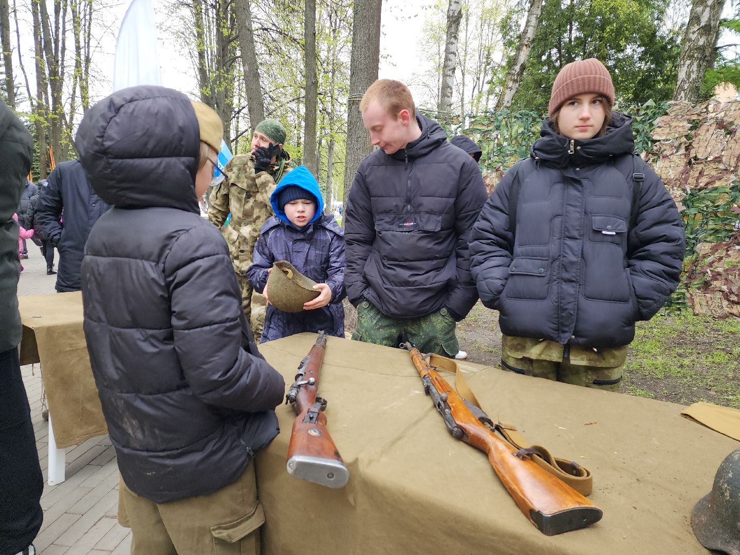 пушкино, день победы, сборка оружия, мастер класс, патриотическая акция,
