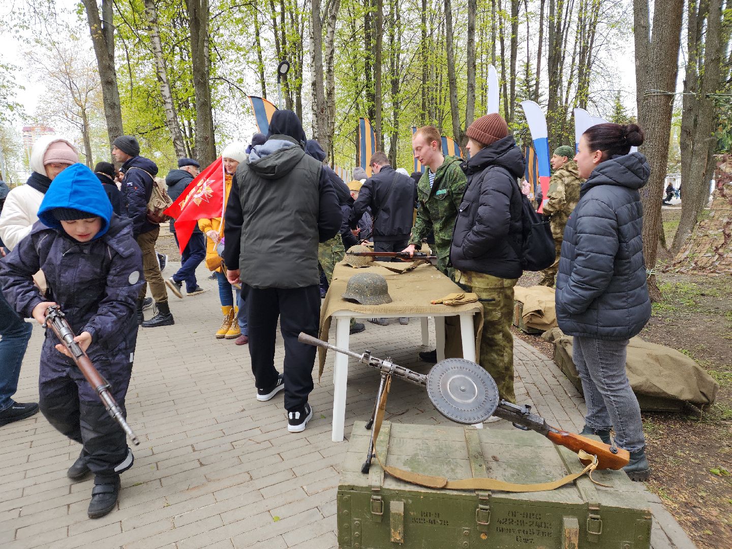 пушкино, день победы, сборка оружия, мастер класс, патриотическая акция,