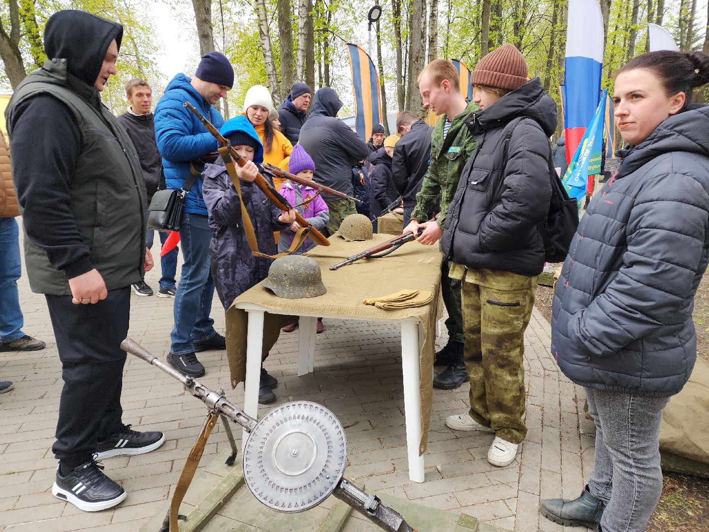 пушкино, день победы, сборка оружия, мастер класс, патриотическая акция,