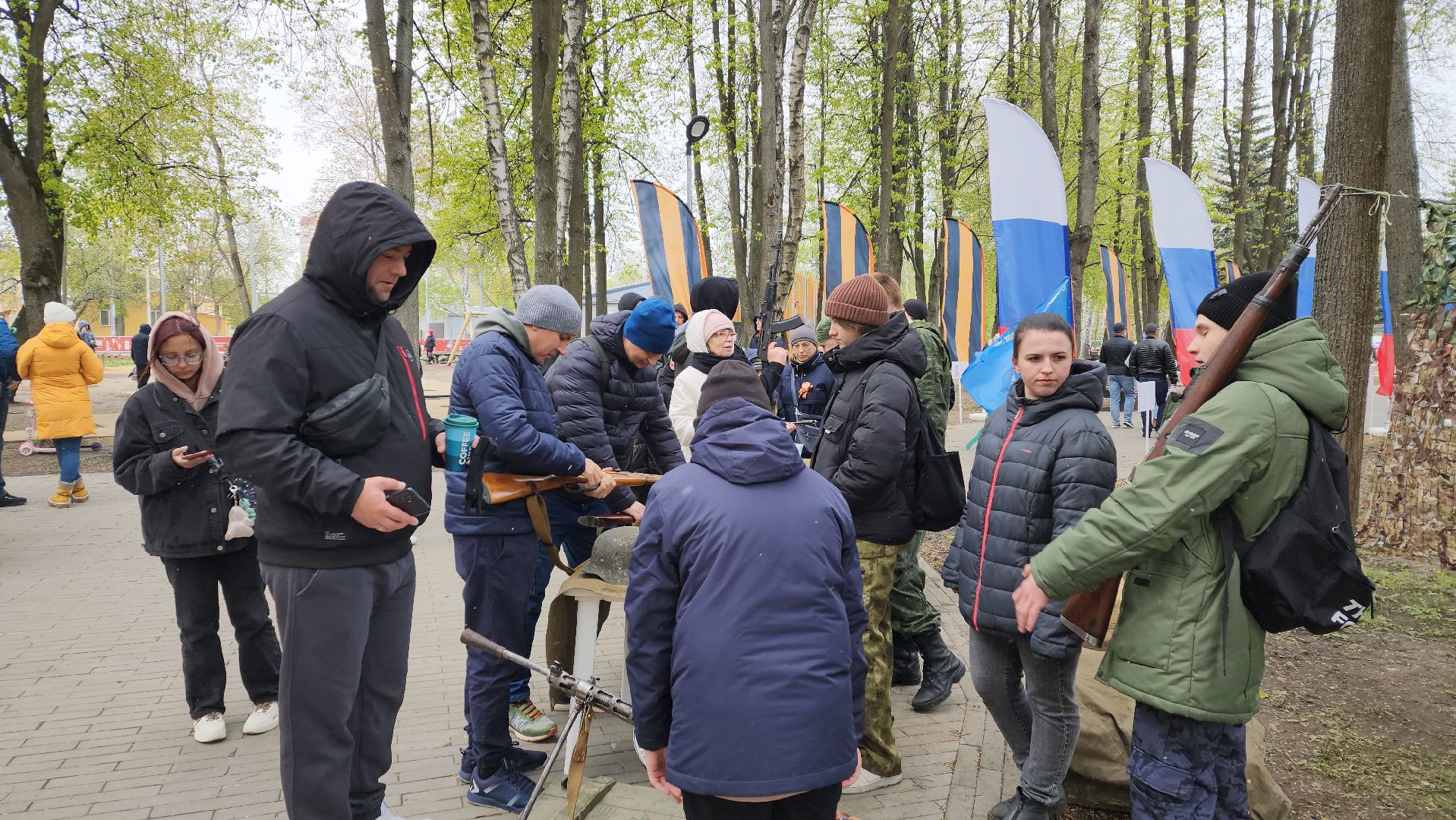 пушкино, день победы, сборка оружия, мастер класс, патриотическая акция,