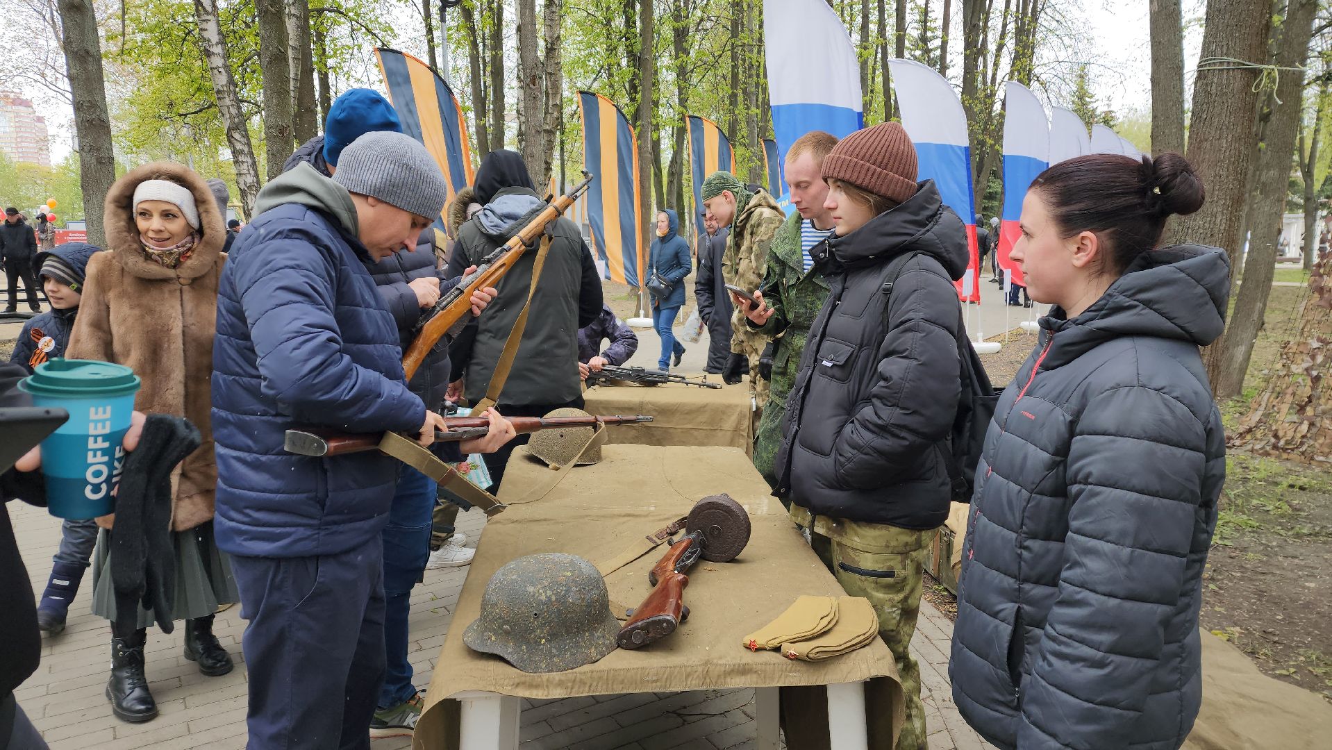 пушкино, день победы, сборка оружия, мастер класс, патриотическая акция,