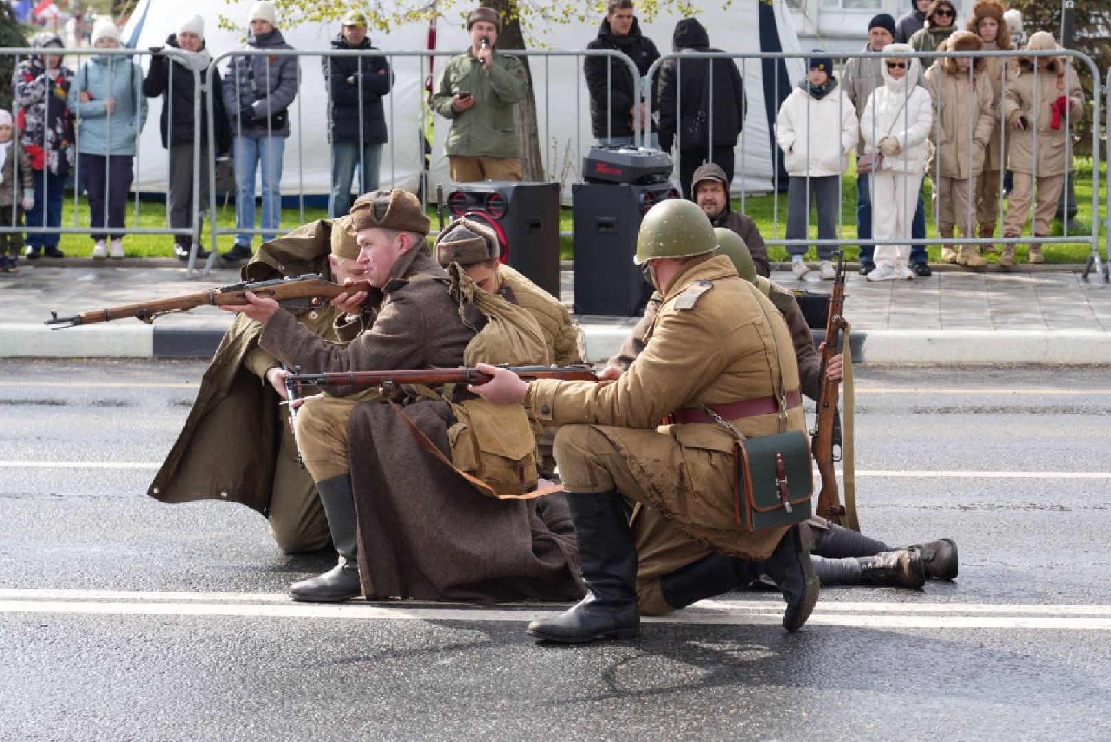 День Победы, 9 Мая, Праздник, История, Историческая реконструкция, Память, Сергиев Посад,