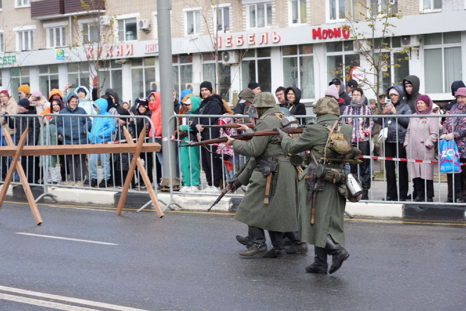 День Победы, 9 Мая, Праздник, История, Историческая реконструкция, Память, Сергиев Посад,
