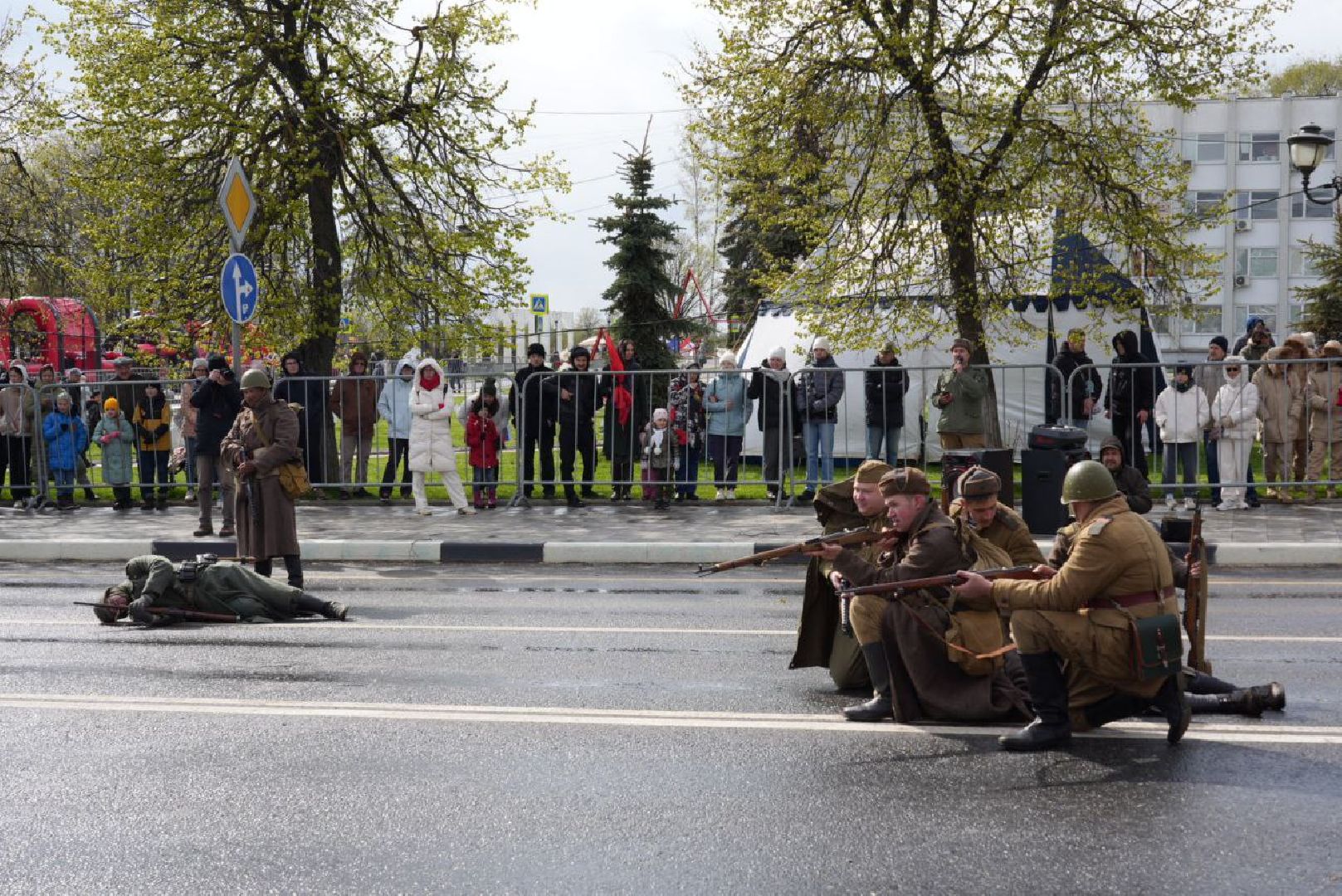 День Победы, 9 Мая, Праздник, История, Историческая реконструкция, Память, Сергиев Посад,