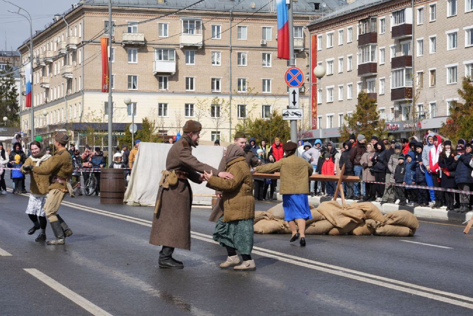 День Победы, 9 Мая, Праздник, История, Историческая реконструкция, Память, Сергиев Посад,