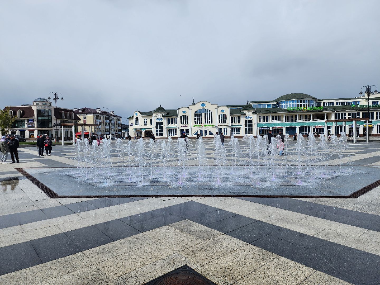 День Победы, 9 мая, светомузыкальное шоу фонтанов, Ногинск, Богородский городской округ,