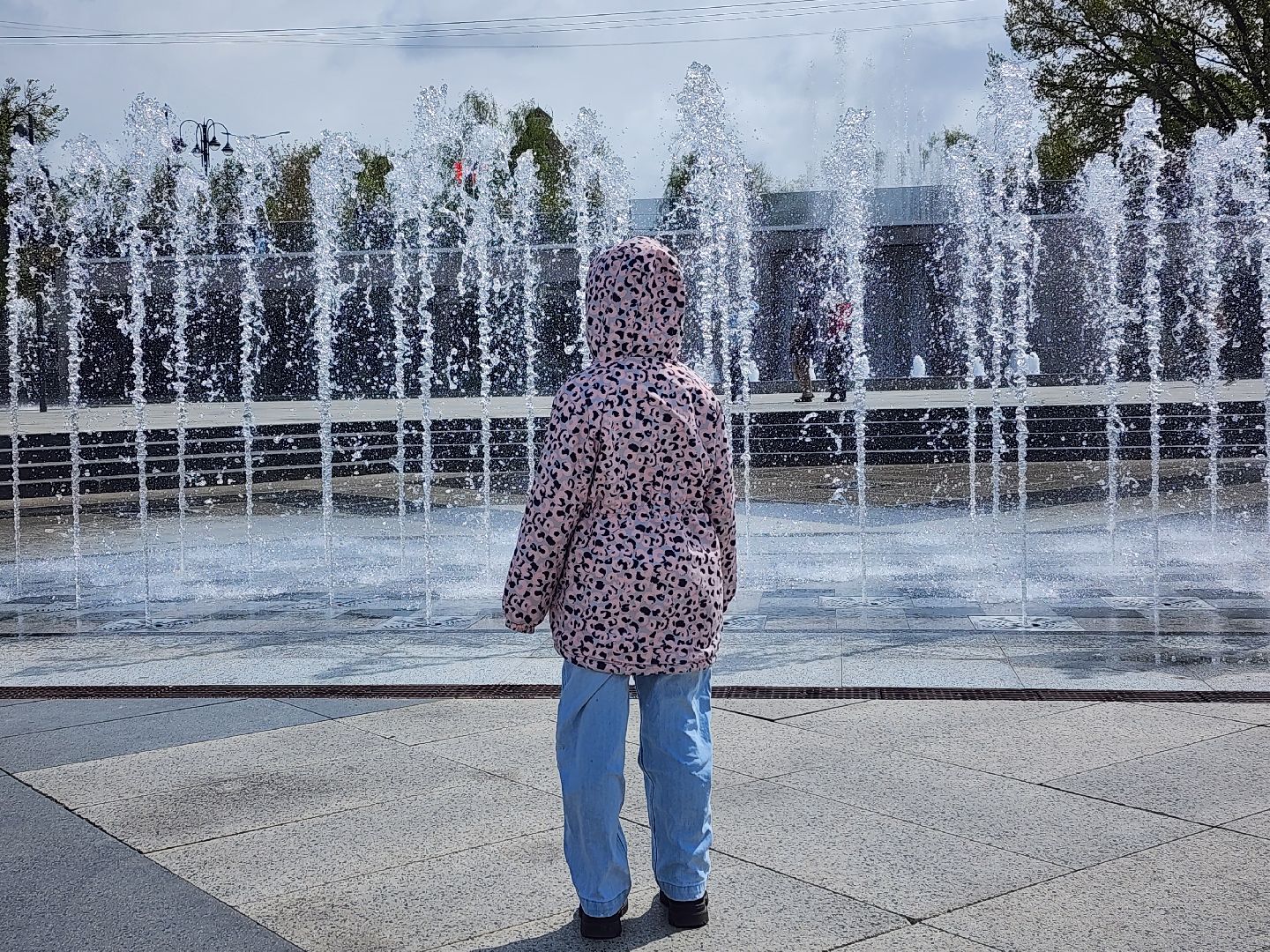 День Победы, 9 мая, светомузыкальное шоу фонтанов, Ногинск, Богородский городской округ,