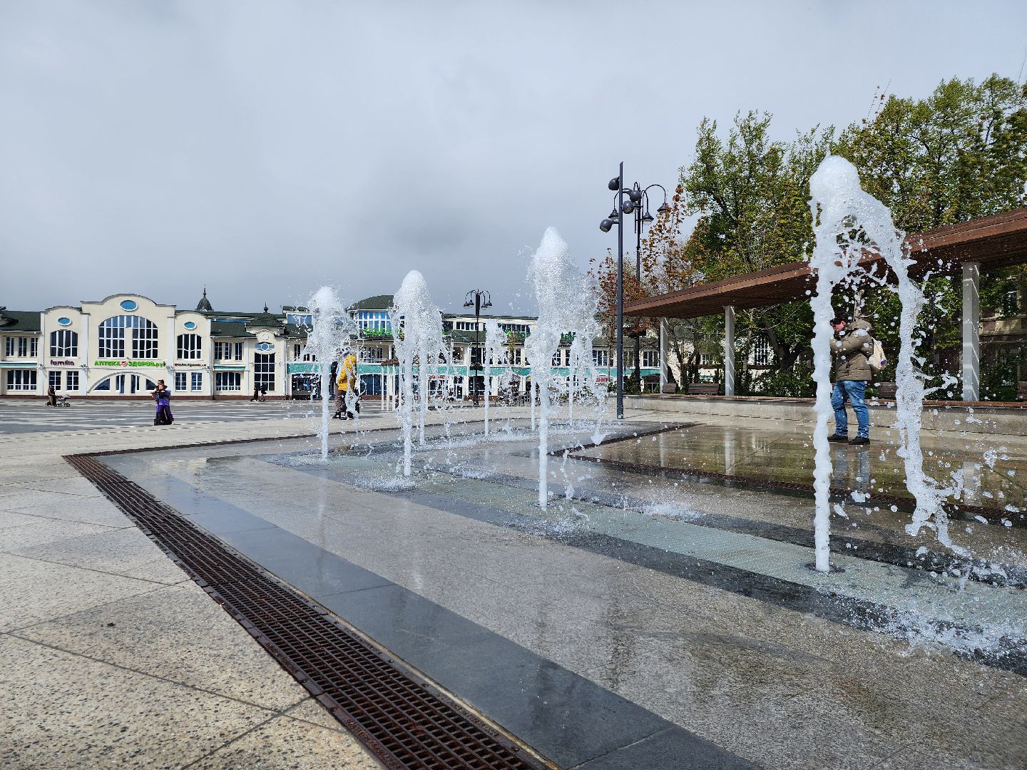 День Победы, 9 мая, светомузыкальное шоу фонтанов, Ногинск, Богородский городской округ,