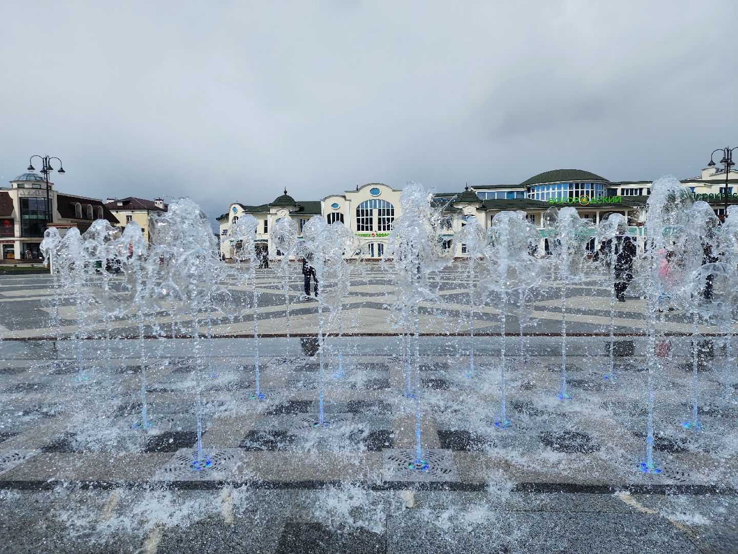 День Победы, 9 мая, светомузыкальное шоу фонтанов, Ногинск, Богородский городской округ,