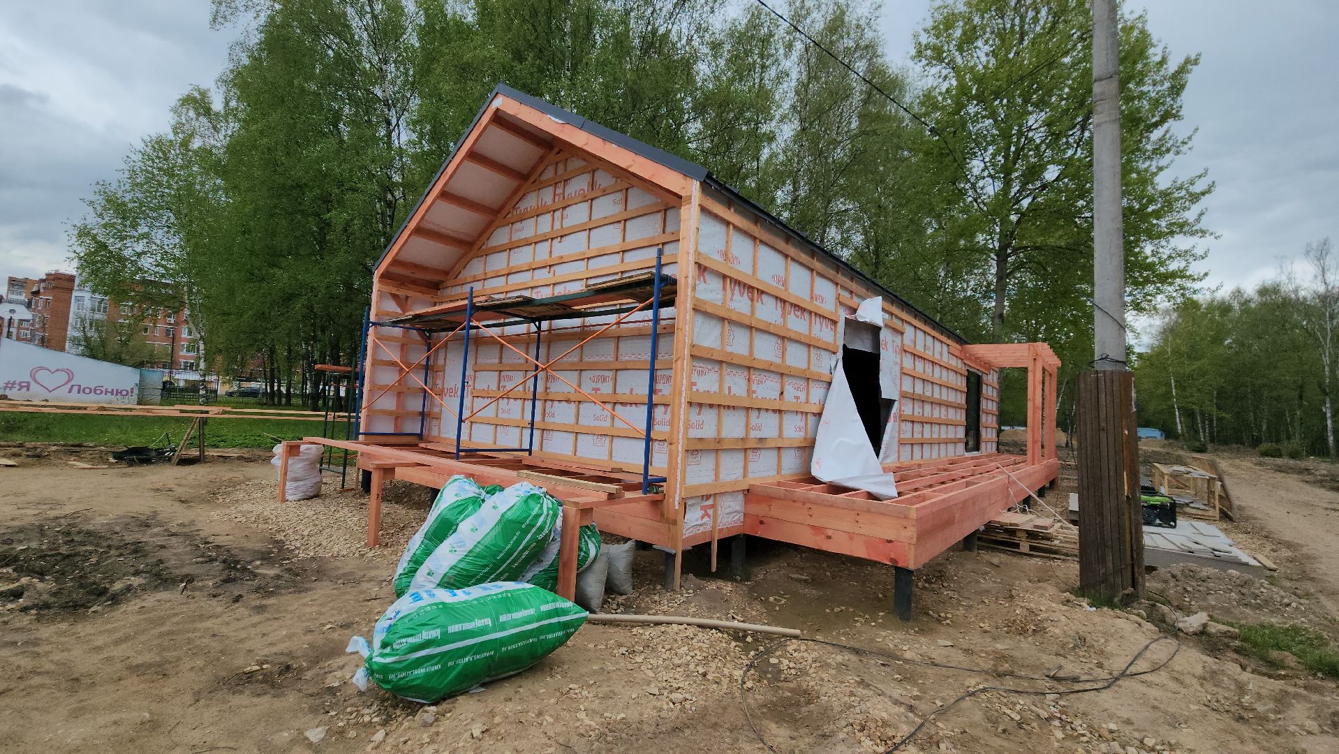 Парк, Лобня, реконструкция парка,