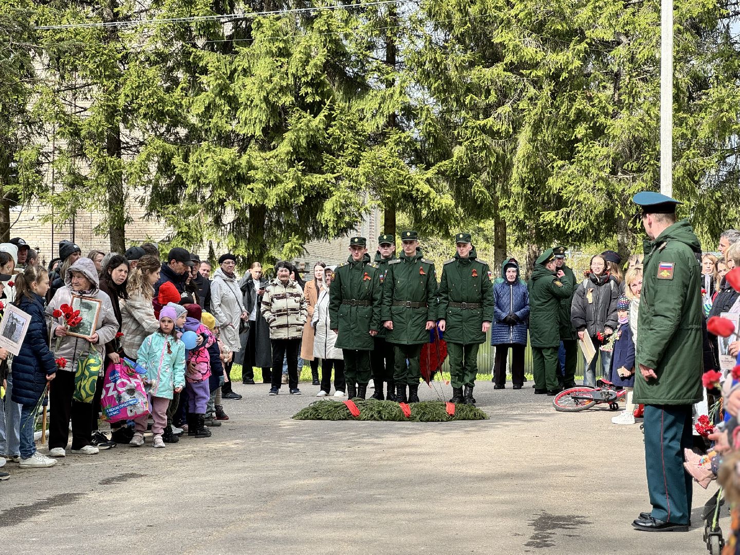 день победы, 79 лет победы, мемориал, возложение цветов,
