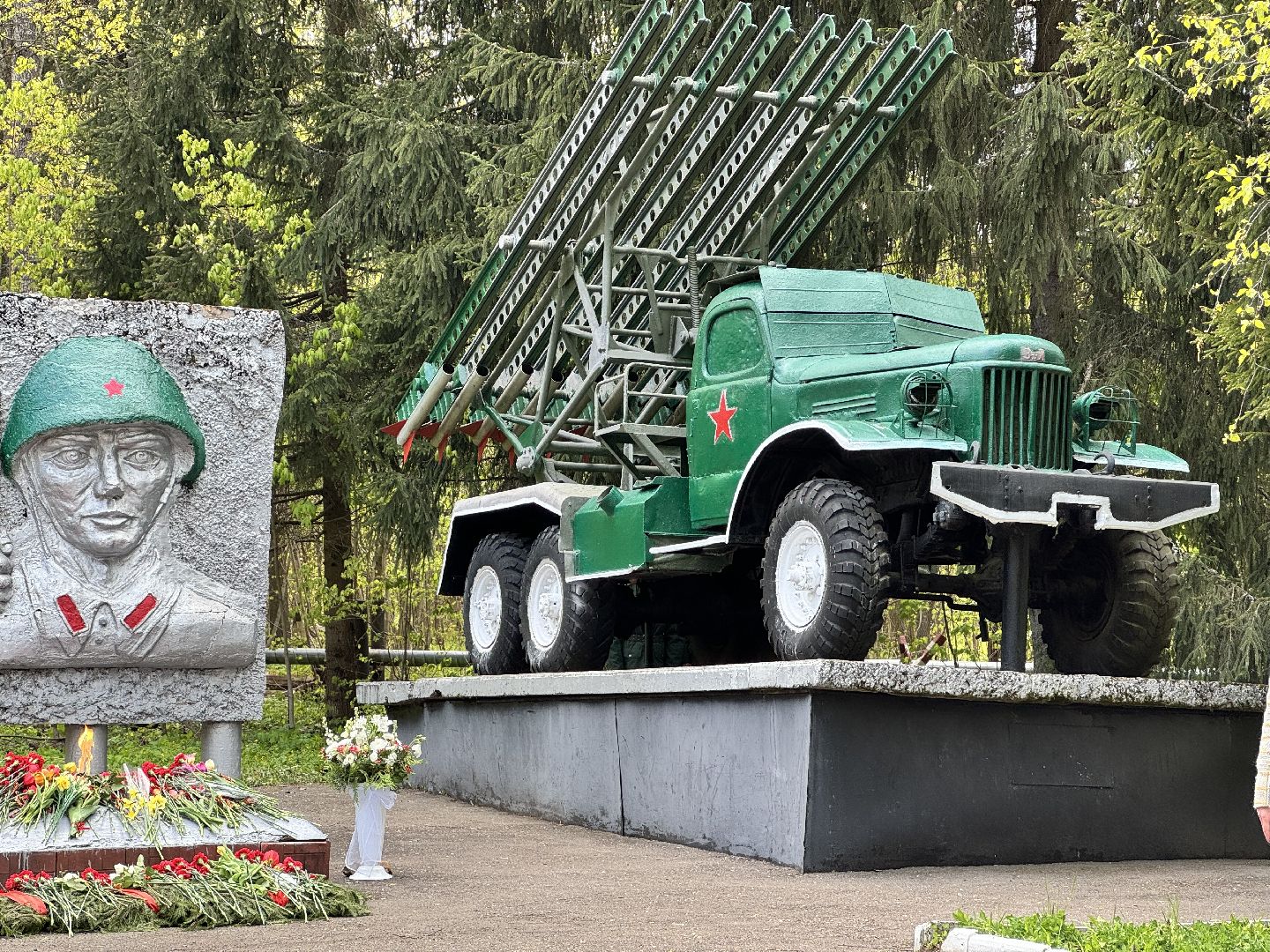 день победы, 79 лет победы, мемориал, возложение цветов,