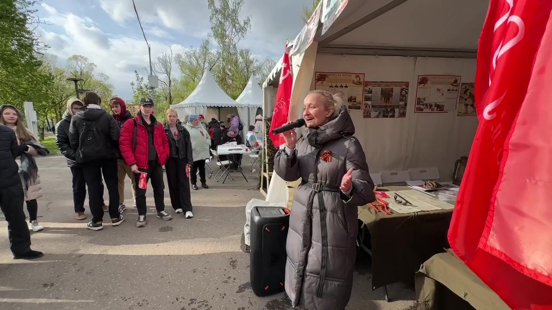 Реутов, День победы, праздник, мероприятия, ветераны, автомат калашникова, окопные свечи, маскировочные сети, я помню, я горжусь,