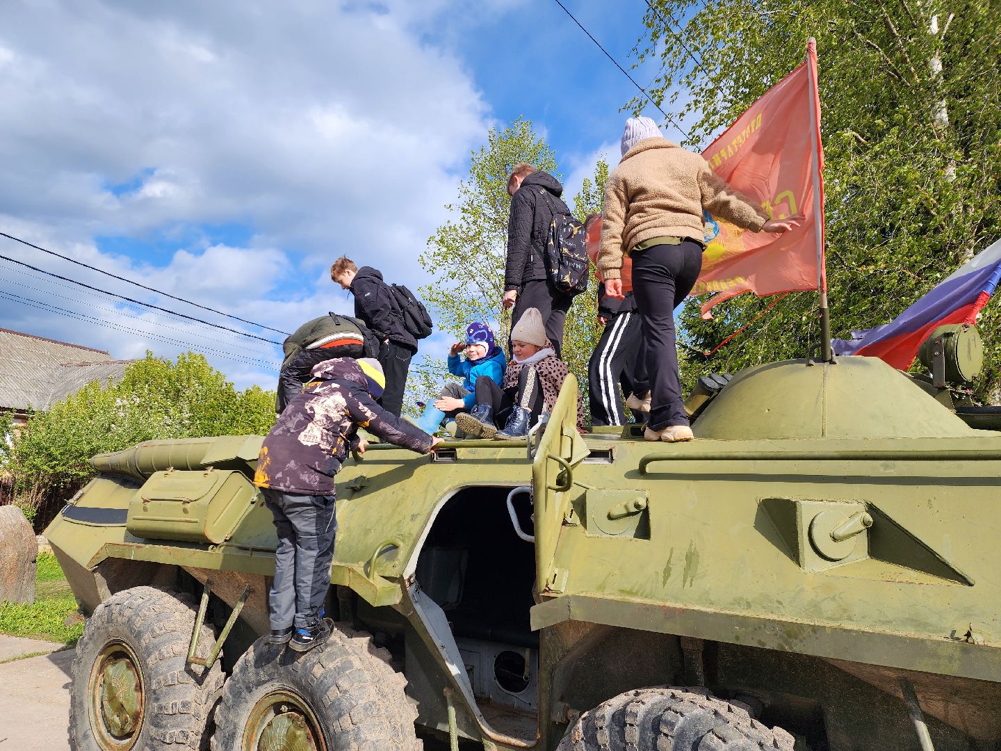 БТР, военная техника, день победы, День Победы в можайске, можайский городской округ, московская область, подмосковье, 9 мая,