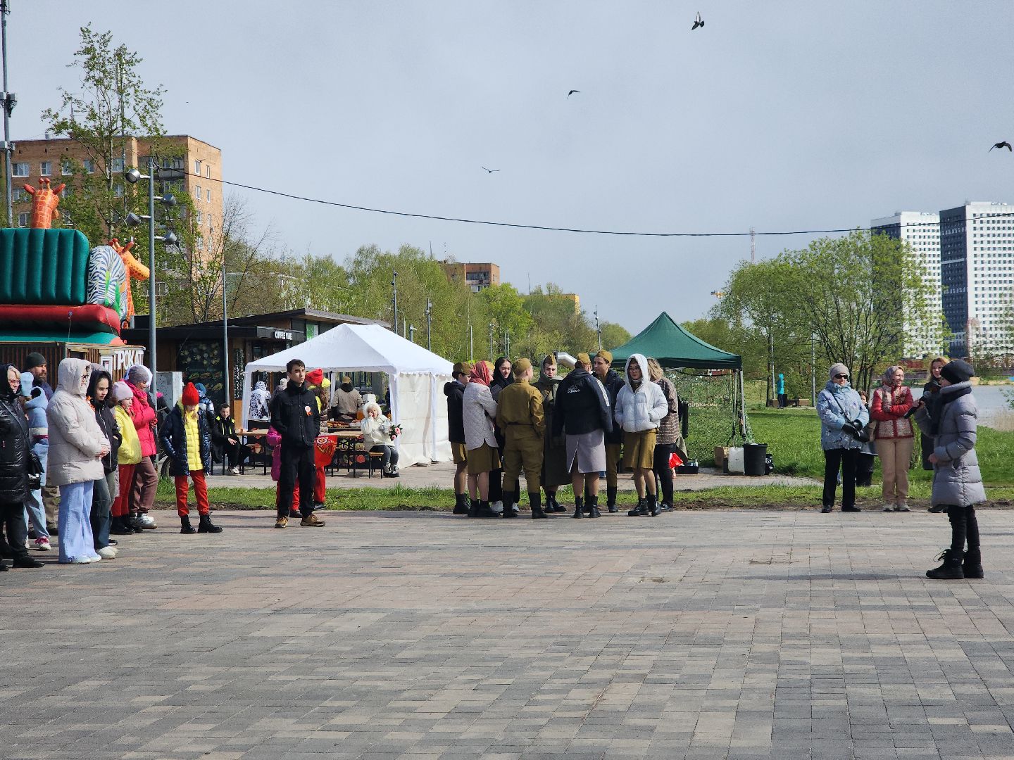 пушкино, день победы, набережная, праздник, мастер-класс,