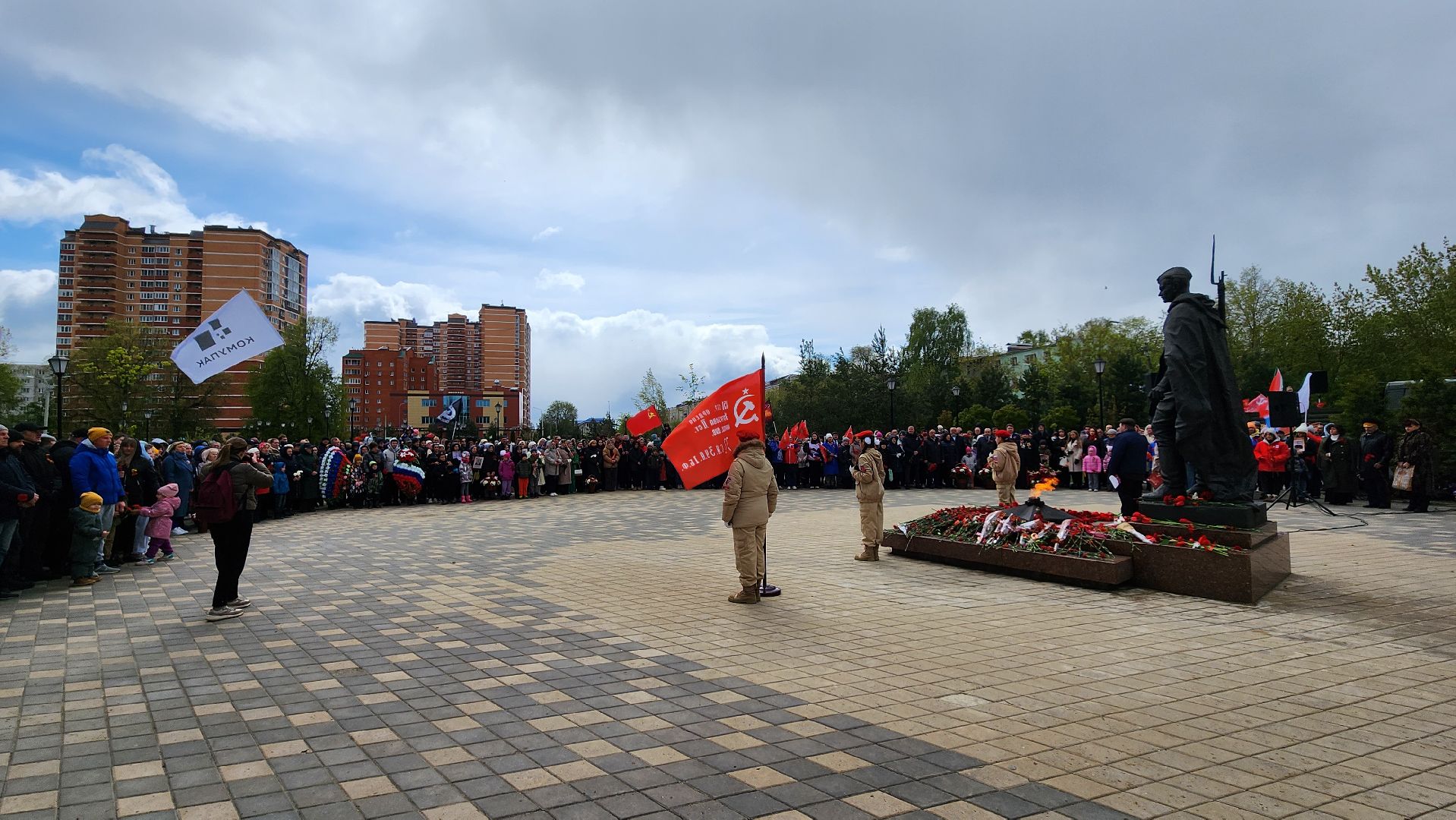праздник, День Победы, ветераны, Лосино-Петровский, 9 мая,