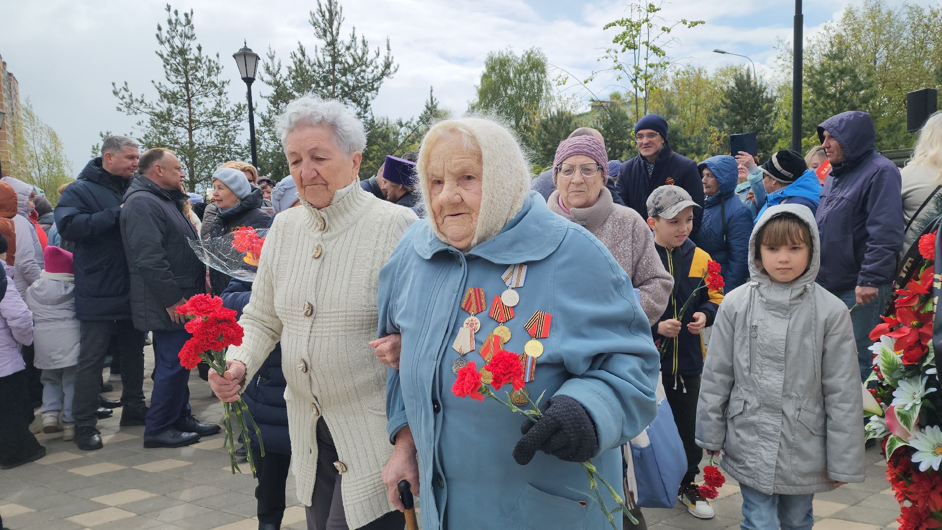 праздник, День Победы, ветераны, Лосино-Петровский, 9 мая,