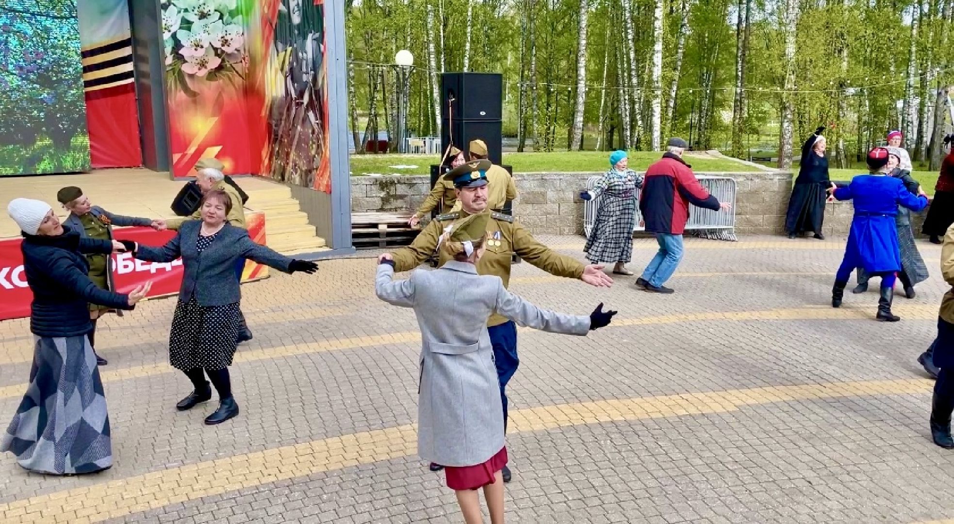 Клин, общество, праздники, День Победы,