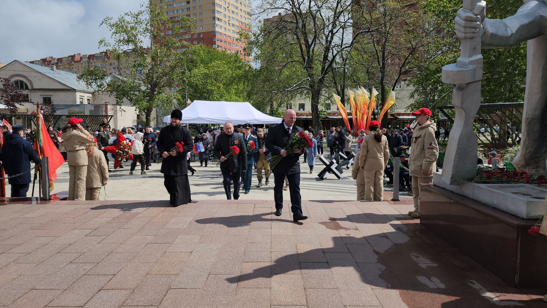 день победы, митинг,