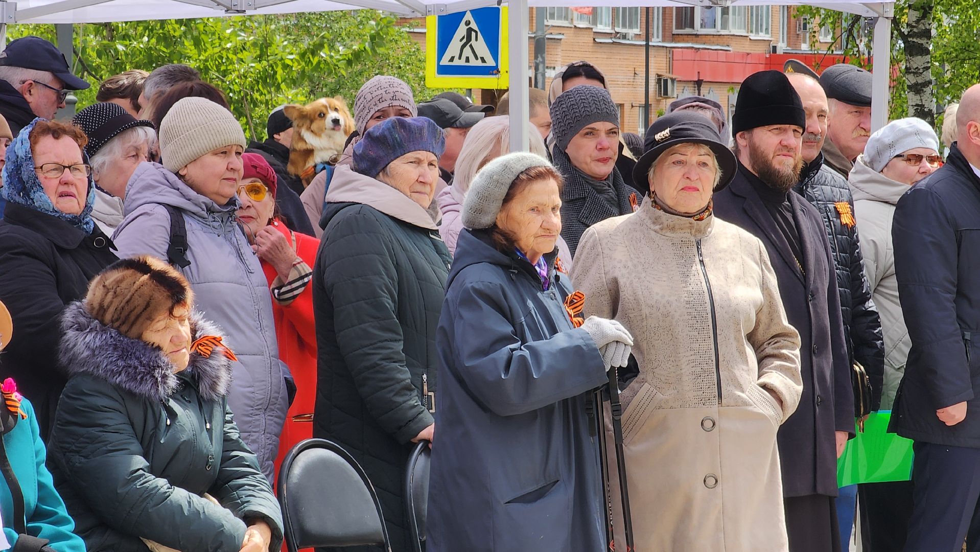 день победы, митинг,