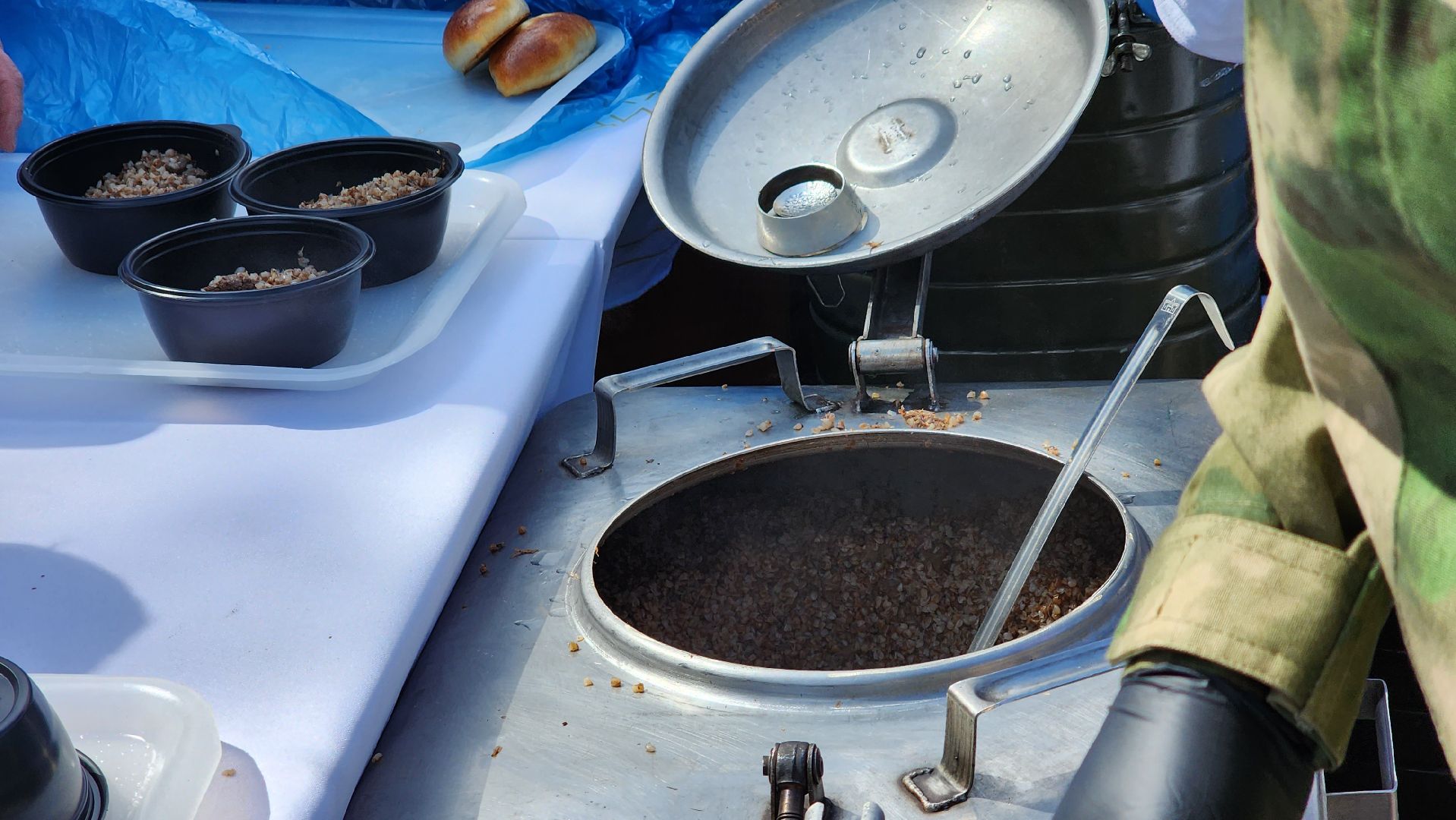 праздник, День Победы, полевая кухня, Лосино-Петровский, 9 мая,