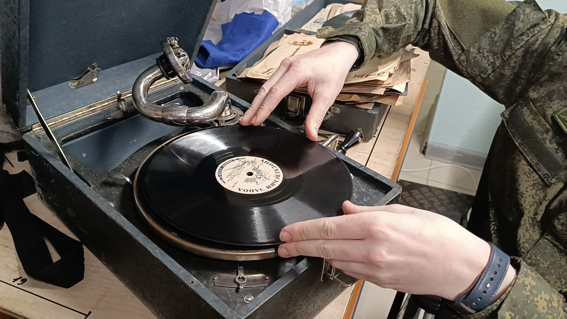 грампластинка, патефон, день победы, лобня,